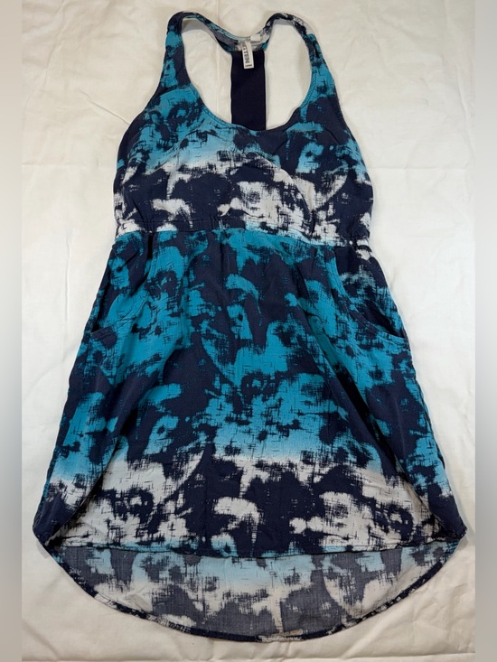 Hang Ten Dresses & Skirts - Hang Ten Blue Teal and White Tie-Dye Tank Top